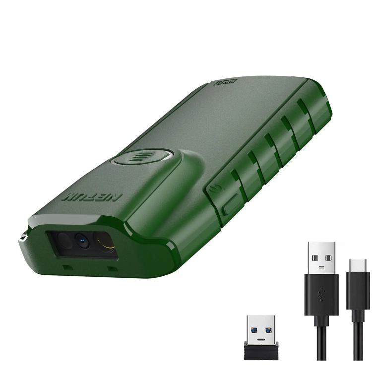 NTEUM E740 Cell Phone Back Clip Portable 1D Code Wireless Bluetooth Scanner - Portable Scanner by NTEUM | Online Shopping UK | buy2fix