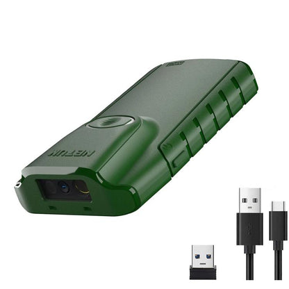 NTEUM E740 Cell Phone Back Clip Portable 1D Code Wireless Bluetooth Scanner - Portable Scanner by NTEUM | Online Shopping UK | buy2fix