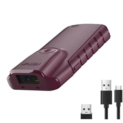 NETUM E900 Cell Phone Back Clip Portable 1/2 Code Wireless Bluetooth Scanner - Portable Scanner by NETUM | Online Shopping UK | buy2fix