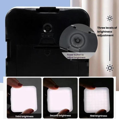 49 LEDs Streaming Lighting Kit for Phone All-in-One Video Recording Set with Tripod Stand &  Microphone AY-49 - Stand by buy2fix | Online Shopping UK | buy2fix