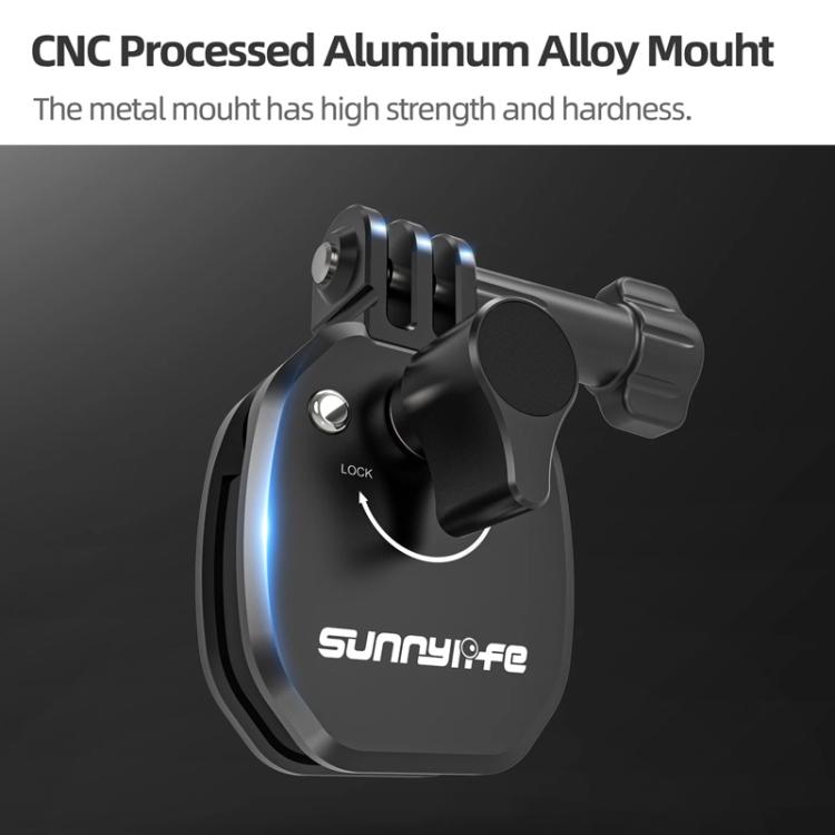 Sunnylife ZJ846 Sports Camera Universal Mount Motorcycle Windshield Clip(Black) - Mount & Holder by Sunnylife | Online Shopping UK | buy2fix