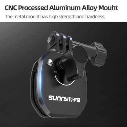 Sunnylife ZJ846 Sports Camera Universal Mount Motorcycle Windshield Clip(Black) - Mount & Holder by Sunnylife | Online Shopping UK | buy2fix