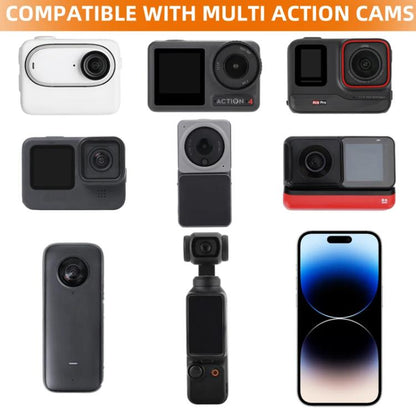 Sunnylife DZ762 Sports Camera Magnetic Dock Expansion Adapter Bracket(Black) - Mount & Holder by Sunnylife | Online Shopping UK | buy2fix