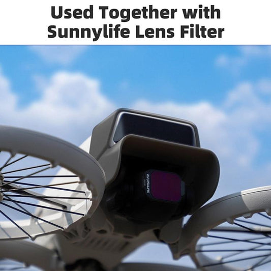 For DJI Flip Sunnylife FP-ZG970 Lens Anti-Glare Hood(Black) - Other by Sunnylife | Online Shopping UK | buy2fix