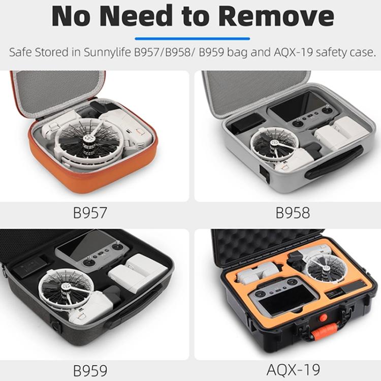 For DJI Flip Sunnylife FP-ZG970 Lens Anti-Glare Hood(Black) - Other by Sunnylife | Online Shopping UK | buy2fix