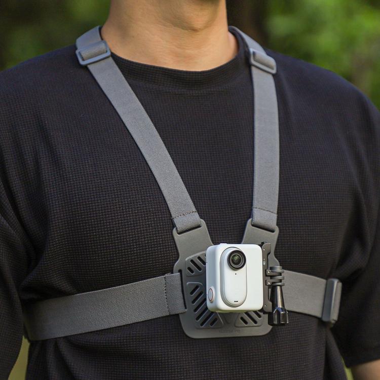 Sunnylife XD742 360 Degree Universal Sports Camera Chest Strap Mount(Gray) - Chest Belt by Sunnylife | Online Shopping UK | buy2fix