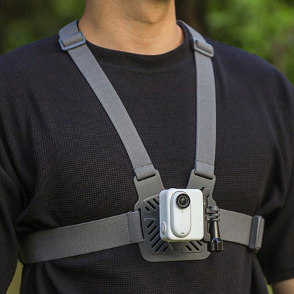 Sunnylife XD742 360 Degree Universal Sports Camera Chest Strap Mount(Gray) - Chest Belt by Sunnylife | Online Shopping UK | buy2fix