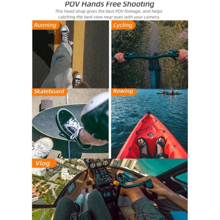 Sunnylife XD742 360 Degree Universal Sports Camera Chest Strap Mount(Gray) - Chest Belt by Sunnylife | Online Shopping UK | buy2fix