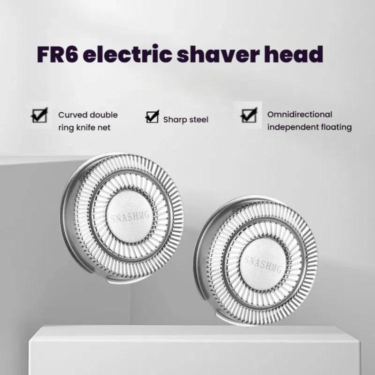 3pcs /Pack FR6 Shaver Blades For Flyco FS711/FS829/FS812/FS821/FS871/FS876/FS875 Electric Trimmer - Shavers Parts by buy2fix | Online Shopping UK | buy2fix