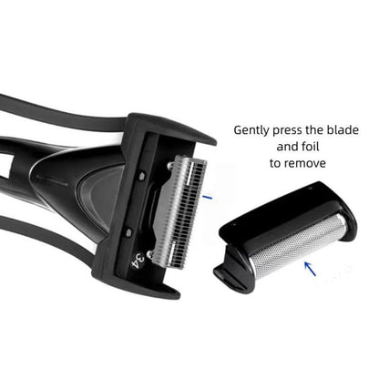 Foil + Blades  For Flyco FS625/FS626/FS628/FS629 Electric Shavers Replacement - Shavers Parts by buy2fix | Online Shopping UK | buy2fix