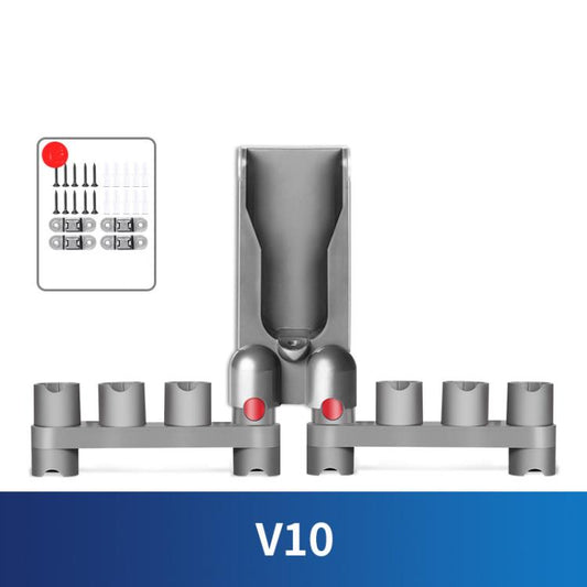For Dyson V10  Vacuum Cleaner Wall Mount Storage Rack Accessory Holder Holds Up to 10 Attachments - For Dyson Accessories by buy2fix | Online Shopping UK | buy2fix
