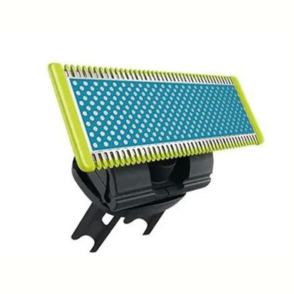 Electric Shaver Heads For Philips OneBlade QP2520 / QP2630 / QP6510 / QP210, Style: Blue T - Shavers Parts by buy2fix | Online Shopping UK | buy2fix