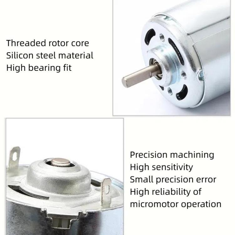 12V 5000RPM 795 Dual Ball DC Motor Juicer Pump High Torque Motor - Juicer Parts by buy2fix | Online Shopping UK | buy2fix