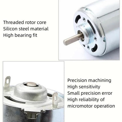 12V 5000RPM 795 Dual Ball DC Motor Juicer Pump High Torque Motor - Juicer Parts by buy2fix | Online Shopping UK | buy2fix