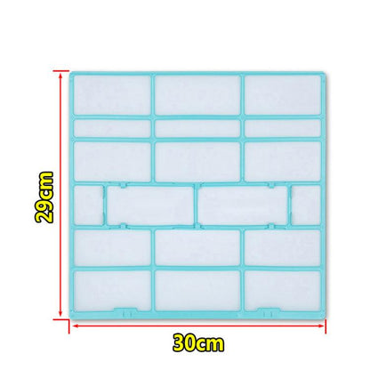 30x29cm Filter Mesh For Midea Air Conditioner Replacement 1/1.5/2 HP Wall-Mounted Indoor Units - Air Conditioner Parts by buy2fix | Online Shopping UK | buy2fix