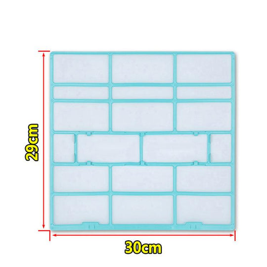 30x29cm Filter Mesh For Midea Air Conditioner Replacement 1/1.5/2 HP Wall-Mounted Indoor Units