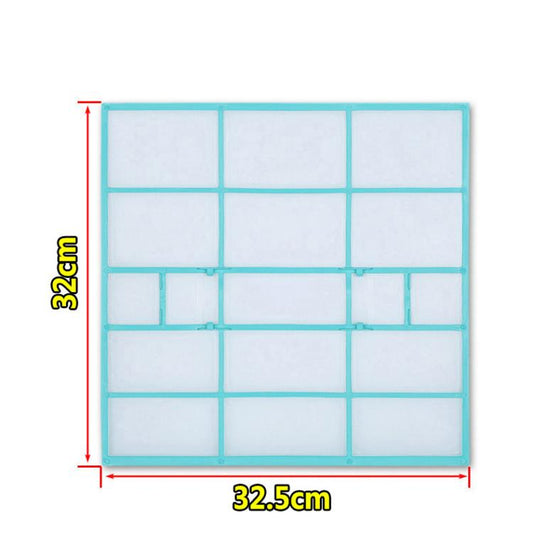 32.5x32cm Filter Mesh For Midea Air Conditioner Replacement 1/1.5/2 HP Wall-Mounted Indoor Units - Air Conditioner Parts by buy2fix | Online Shopping UK | buy2fix