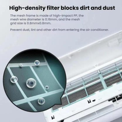 32.5x28cm Filter Mesh For Midea Air Conditioner Replacement 1/1.5/2 HP Wall-Mounted Indoor Units - Air Conditioner Parts by buy2fix | Online Shopping UK | buy2fix
