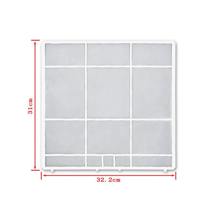 32.2 x 31cm  Air Conditioner Flter For GREE 1P/ 2P Various Models Home Appliance Parts - Air Conditioner Parts by buy2fix | Online Shopping UK | buy2fix