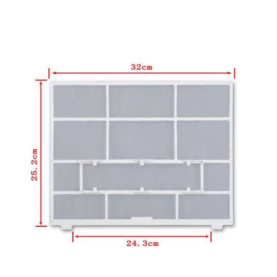 32 x 25.2cm Air Conditioner Flter For GREE 1P/ 2P Various Models Home Appliance Parts