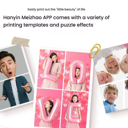 HPRT MT53 Small Color Photo Developer Portable Home Bluetooth Printer - Photo Printers by Huawei | Online Shopping UK | buy2fix