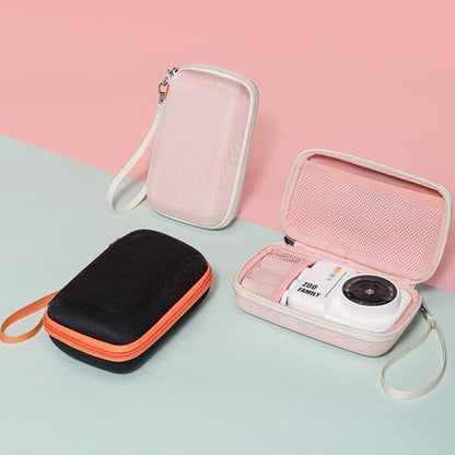 Cwatcun D204 Small Convenient Microslice Storage Bag Compact Digital Camera Waterproof Hard Case(Pink) - Protective Case by Cwatcun | Online Shopping UK | buy2fix