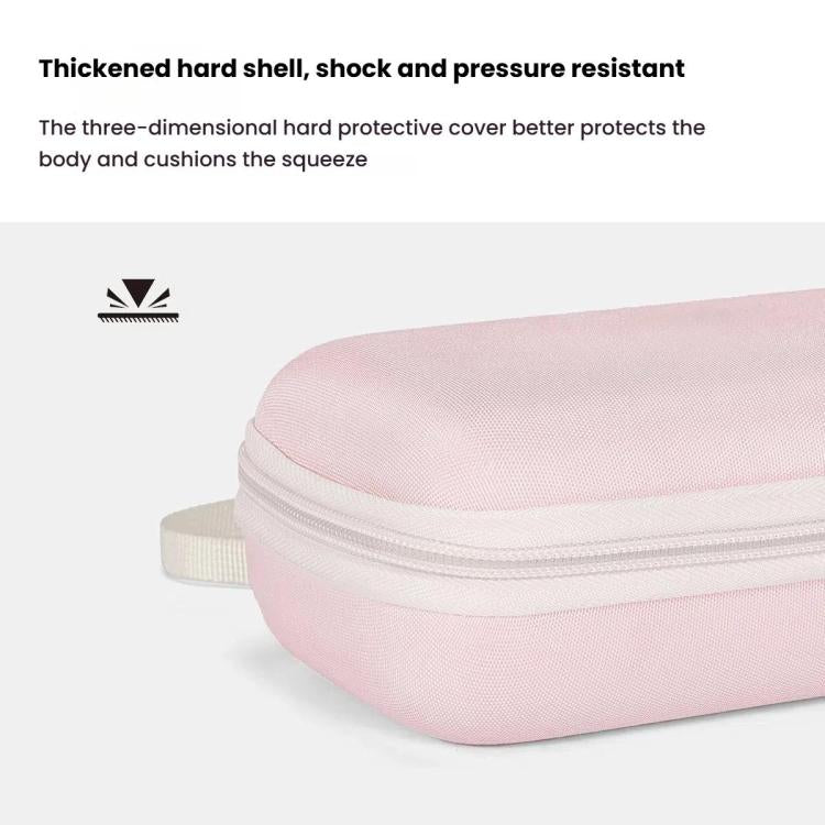 Cwatcun D204 Small Convenient Microslice Storage Bag Compact Digital Camera Waterproof Hard Case(Pink) - Protective Case by Cwatcun | Online Shopping UK | buy2fix