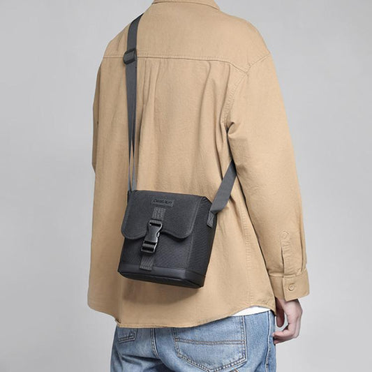 Cwatcun D186 Small Anti-scratch Lightweight Camera Shoulder Bag Camera Portable Crossbody Storage Bag(Black) - Strap Satchel by Cwatcun | Online Shopping UK | buy2fix