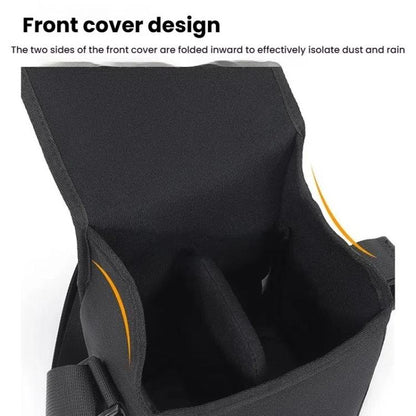 Cwatcun D186 Small Anti-scratch Lightweight Camera Shoulder Bag Camera Portable Crossbody Storage Bag(Black) - Strap Satchel by Cwatcun | Online Shopping UK | buy2fix