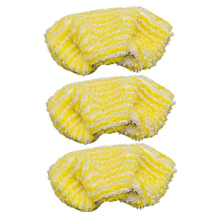 3pcs /Pack Mop Pads For Karcher Easyfix SC1 SC2 SC3 SC4 SC5 SV7 Steam Mop Replacement - For Karcher Accessories by buy2fix | Online Shopping UK | buy2fix