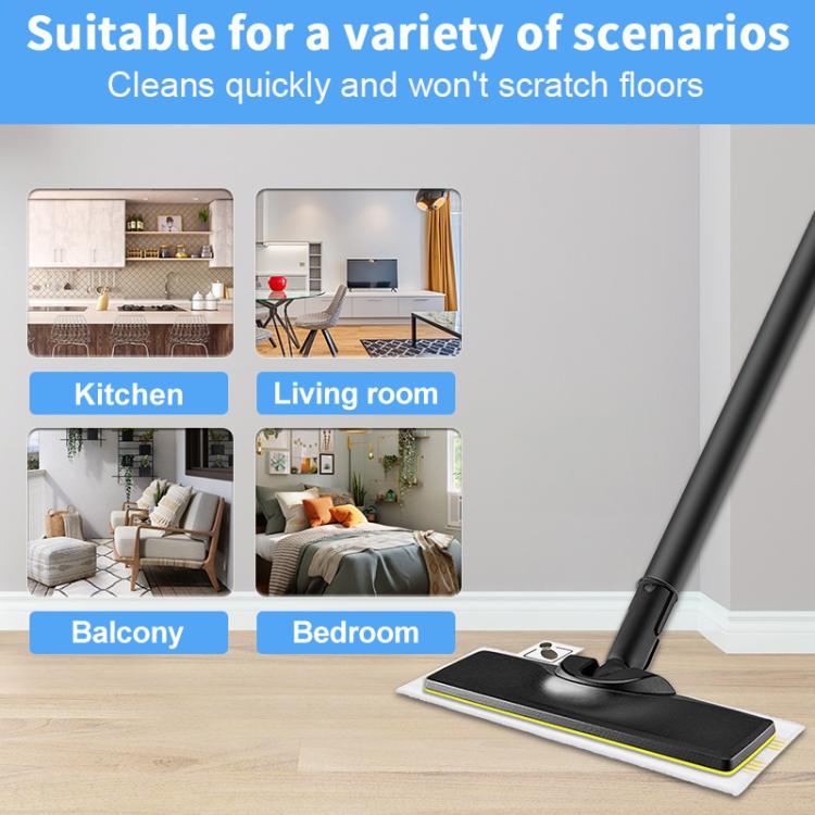 3pcs /Pack  Flat Mop Attachments For Karcher Easyfix SC1 SC2 SC3 SC4 SC5 SV7 Steam Mop Replacement - For Karcher Accessories by buy2fix | Online Shopping UK | buy2fix