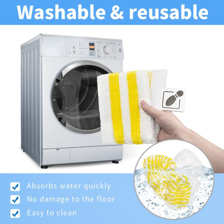 3pcs /Pack Mop Pads For Karcher Easyfix SC1 SC2 SC3 SC4 SC5 SV7 Steam Mop Replacement - For Karcher Accessories by buy2fix | Online Shopping UK | buy2fix