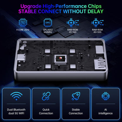 BY971 Wireless CarPlay Adapter 3-In-1 Car TV Stick HDMI Out Sync For Laptop/TV  4+32G - Bluetooth Adapters by buy2fix | Online Shopping UK | buy2fix