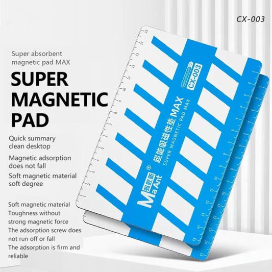 MaAnt XC-003 Magnetic Absorption Screw Pad High Temperature Soft Magnetic Adsorption Screw Parts Storage - Magnetic Screws Mat by MaAnt | Online Shopping UK | buy2fix