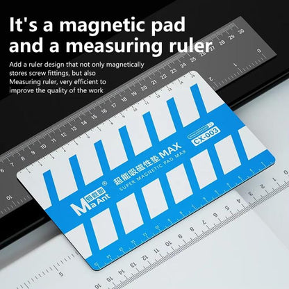 MaAnt XC-003 Magnetic Absorption Screw Pad High Temperature Soft Magnetic Adsorption Screw Parts Storage - Magnetic Screws Mat by MaAnt | Online Shopping UK | buy2fix