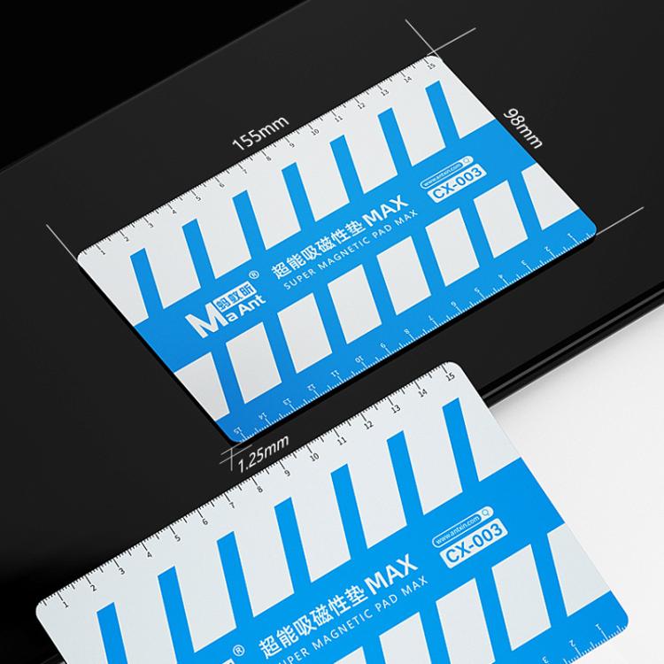 MaAnt XC-003 Magnetic Absorption Screw Pad High Temperature Soft Magnetic Adsorption Screw Parts Storage - Magnetic Screws Mat by MaAnt | Online Shopping UK | buy2fix