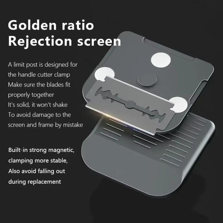 MaAnt MY-116 Magnetic Double-sided Blade Fixed Fixture Cell Phone Repair Removal Screen Shoveling Degumming Knife(Without Blade) - Crowbar by MaAnt | Online Shopping UK | buy2fix