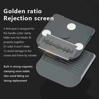 MaAnt MY-116 Magnetic Double-sided Blade Fixed Fixture Cell Phone Repair Removal Screen Shoveling Degumming Knife(Without Blade) - Crowbar by MaAnt | Online Shopping UK | buy2fix