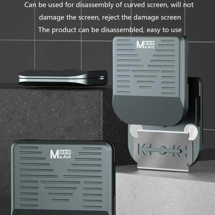 MaAnt MY-116 Magnetic Double-sided Blade Fixed Fixture Cell Phone Repair Removal Screen Shoveling Degumming Knife(Without Blade) - Crowbar by MaAnt | Online Shopping UK | buy2fix