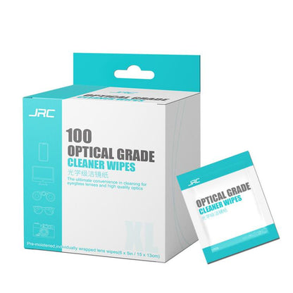 JRC F502 100pcs /Box Cleaning Glasses Paper Cell Phone Screen Cleaning Portable Alcohol Kit - Others by JRC | Online Shopping UK | buy2fix
