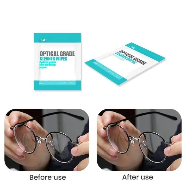 JRC F502 100pcs /Box Cleaning Glasses Paper Cell Phone Screen Cleaning Portable Alcohol Kit - Others by JRC | Online Shopping UK | buy2fix