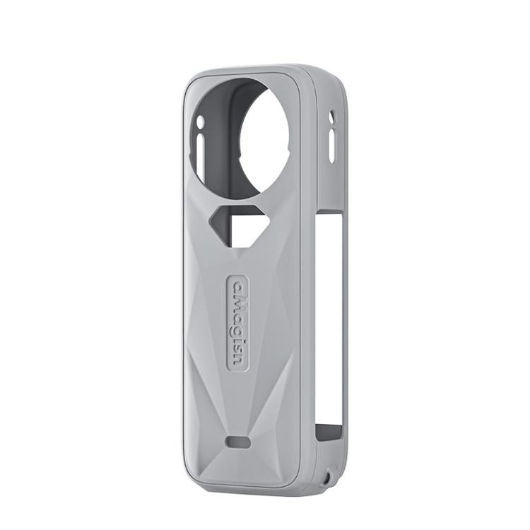 aMagisn Body Case For Insta360 X5 Action Camera Protective Accessories Gray - Case & Bags by aMagisn | Online Shopping UK | buy2fix