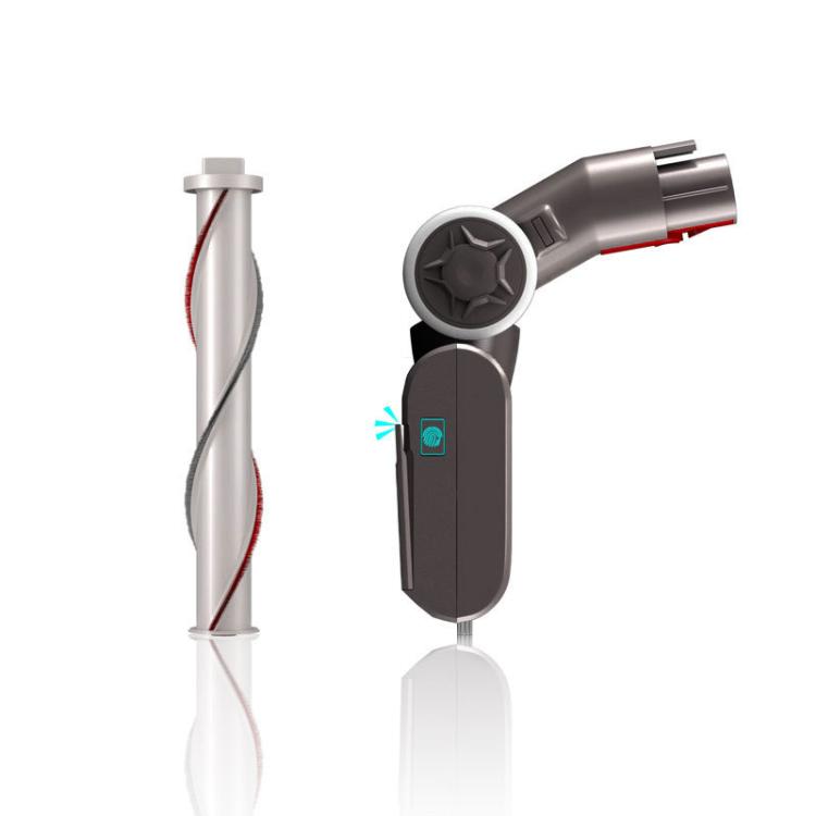 For Dyson V7 V8 V10 V11 V15 Carbon Fiber Direct Drive Cleaner Head With LED Light - For Dyson Accessories by buy2fix | Online Shopping UK | buy2fix