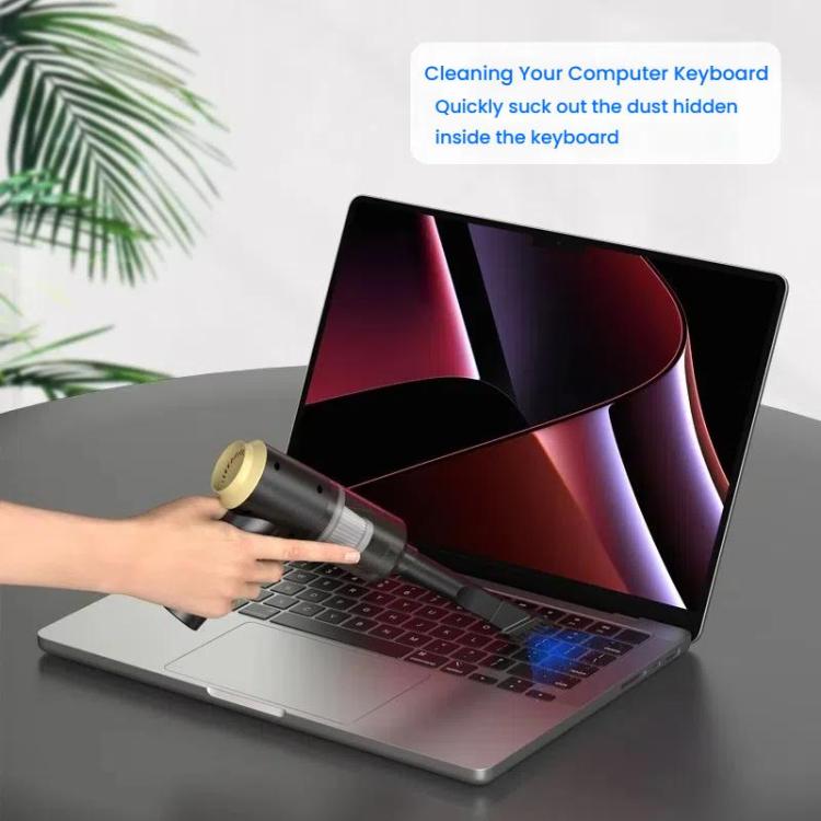 JRC Handheld Wireless Vacuum Cleaner Keyboard Desktop Cleaning Dust Removal Equipped(Black) - Vacuum Cleaner by JRC | Online Shopping UK | buy2fix