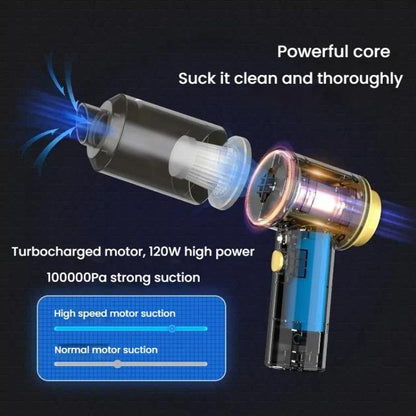 JRC Handheld Wireless Vacuum Cleaner Keyboard Desktop Cleaning Dust Removal Equipped(Black) - Vacuum Cleaner by JRC | Online Shopping UK | buy2fix