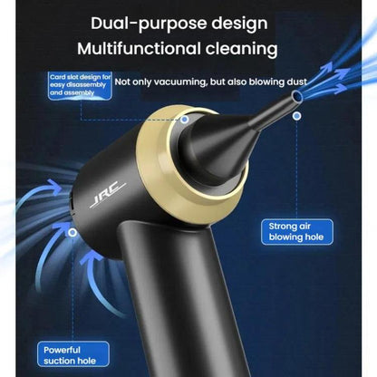JRC Handheld Wireless Vacuum Cleaner Keyboard Desktop Cleaning Dust Removal Equipped(Black) - Vacuum Cleaner by JRC | Online Shopping UK | buy2fix