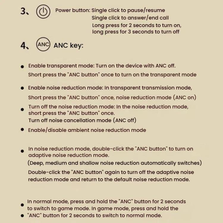 OneOdio Focus A5 ANC Active Noise Reduction Headset Wireless Bluetooth Gaming Sports Headset(White) - Bluetooth Earphone by OneOdio | Online Shopping UK | buy2fix