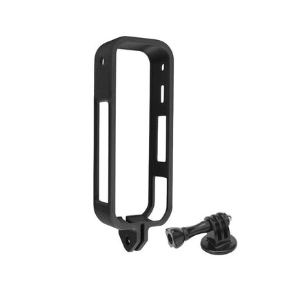 For Insta360 X5 360 Camera CQT Expandable Protective Cage Shockproof Case Vertical Black - Mount & Holder by CQT | Online Shopping UK | buy2fix