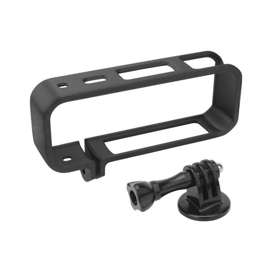 For Insta360 X5 360 Camera CQT Expandable Protective Cage Shockproof Case Horizontal Black