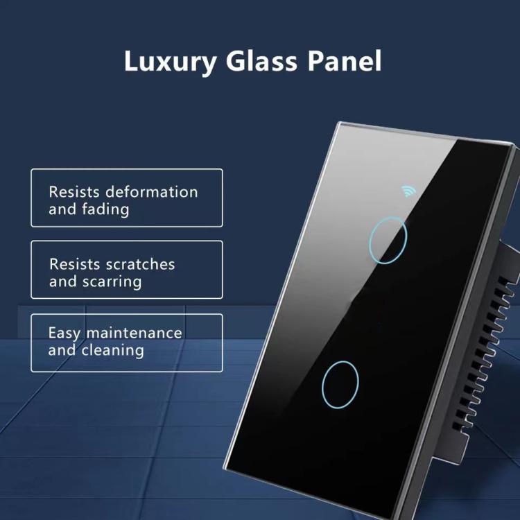 Model 120 US Gauge Graffiti Smart WIFI Single Fire Switch, Spec: 1-Gang White - Smart Switch by buy2fix | Online Shopping UK | buy2fix